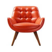 AI generated Modern chair isolated on transparent background png