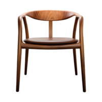ai genererad modern stol isolerat på transparent bakgrund png