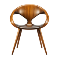 AI generated Modern chair isolated on transparent background png