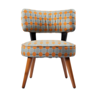 AI generated Modern chair isolated on transparent background png