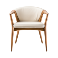 AI generated Modern chair isolated on transparent background png