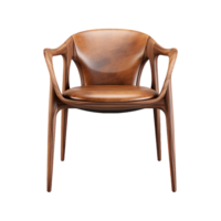 AI generated Modern chair isolated on transparent background png