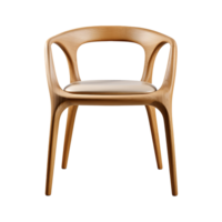 AI generated Modern chair isolated on transparent background png