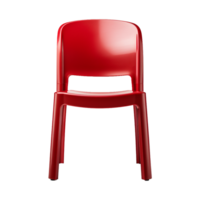 AI generated Modern chair isolated on transparent background png