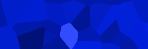 abstract blue background with voronoi shape vector