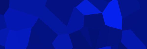 abstract blue background with voronoi shape vector