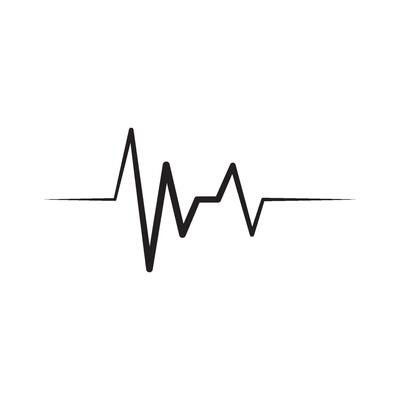 Pulse line illustration