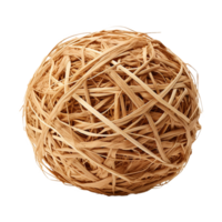 AI generated Takraw ball isolated on transparent background png