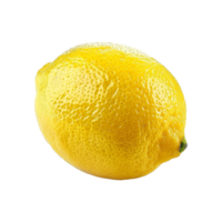 AI generated Lemon isolated on transparent background png