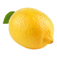 AI generated Lemon isolated on transparent background png