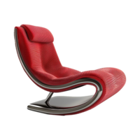 AI generated Lounge chair isolated on transparent background png
