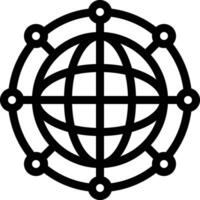 Global Network vector icon