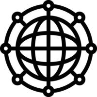 Global Network vector icon