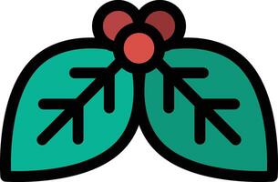 Mistletoe vector icon
