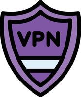 icono de vector vpn