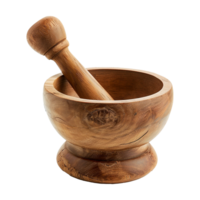 AI generated Mortar and pestle isolated on transparent background png