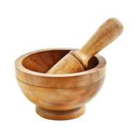 AI generated Mortar and pestle isolated on transparent background png