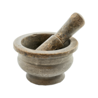 AI generated Mortar and pestle isolated on transparent background png