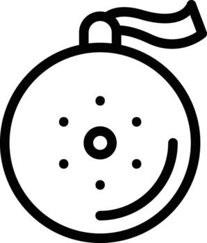 Bauble vector icon