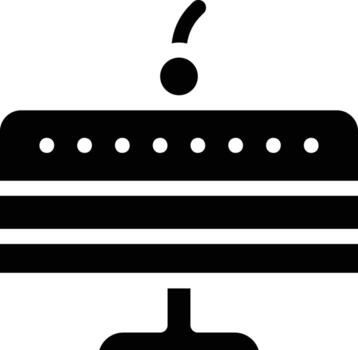 Cake vector icon