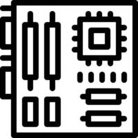 Motherboard vector icon