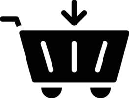 Add to cart vector icon