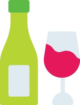 Wine vector icon
