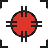 Target vector icon