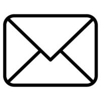 Mail user interface illustration vector