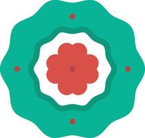 Wreath vector icon