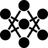Neural Network vector icon