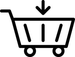 Add to cart vector icon