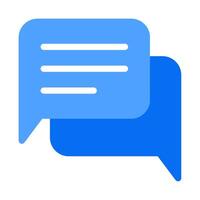 Chat Online learning icon vector