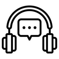Support virtual assistance icon illustration vector