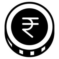 Rupee Payment and finance icon illustration vector