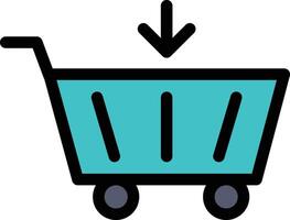 Add to cart vector icon