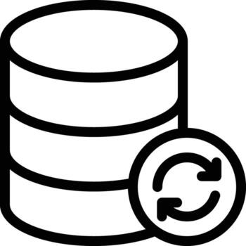 Data Synchronization vector icon