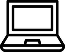 Laptop vector icon