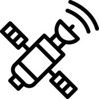 Satellite vector icon