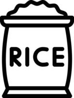 Rice vector icon