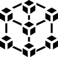 Blockchain vector icon