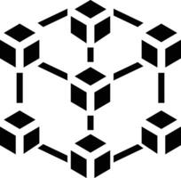 Blockchain vector icon