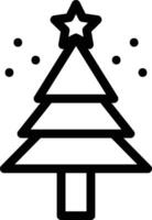 Christmas Tree vector icon
