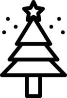Christmas Tree vector icon