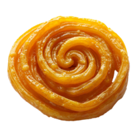 AI generated Jalebi isolated on transparent background png