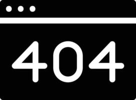 Error 404 vector icon