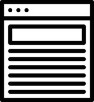 Website vector icon