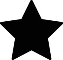 Star vector icon