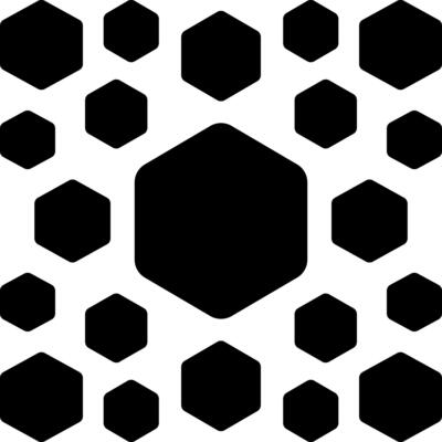 Vector solid black icon for category