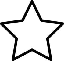 Star vector icon